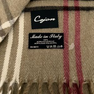 Cajon plaid scarf
